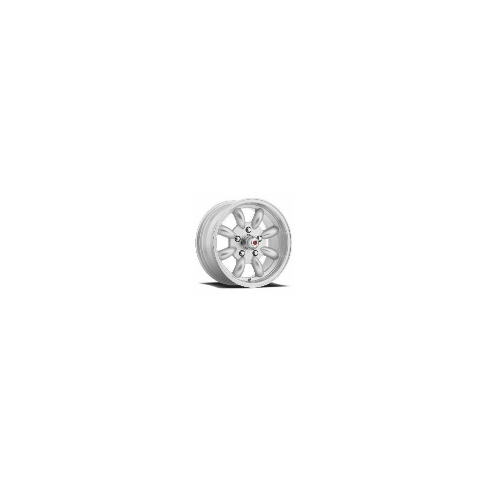 17 x 7 Legendary Minilite Style Aluminum Alloy Wheel with Silver Finish 5 x 45 Bolt Pattern