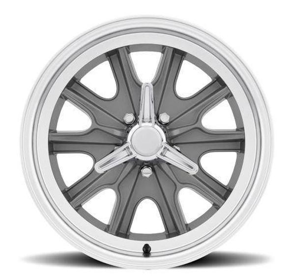 17 x 7 Legendary HB45 Aluminum Alloy Wheel with Charcoal and Machined Finish 5 x 45 Bolt Pattern