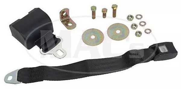 2 Belts Details about   Ford 1935-1940  Standard 2pt Black Retractable Bucket Seat Belt Kit