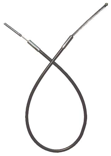 1942 47 Ford Pickup Rear Emergency Brake Cable 46 Long Steel Cable