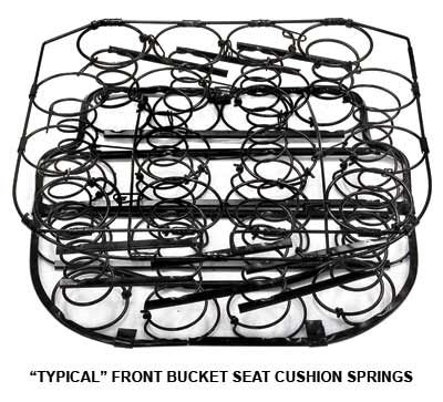 1928 29 Ford Model A Front Cushion Seat Spring