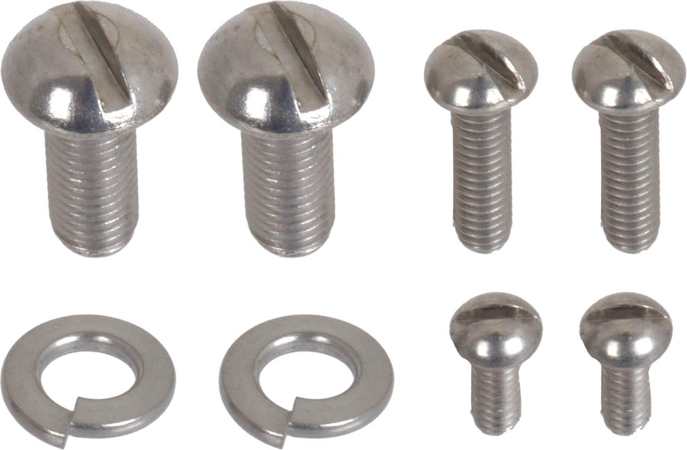 1932 47 Ford Tail Light Rim Mounting Bolt Set Stainless Steel 8 Pieces