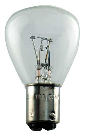 1928 1931 Ford Model A 6 Volt Double Contact Headlight Bulb 32 50 CP