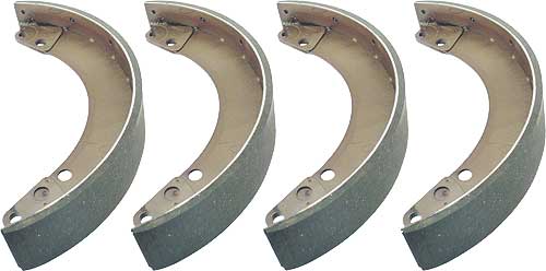 1928 31 Ford AA Truck Brake Shoe Service 4 Pieces For 1 Ton Truck Molded Material