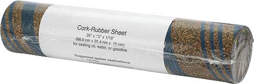 116 Cork and Rubber Composite Gasket Material 10 X 26 Sheet