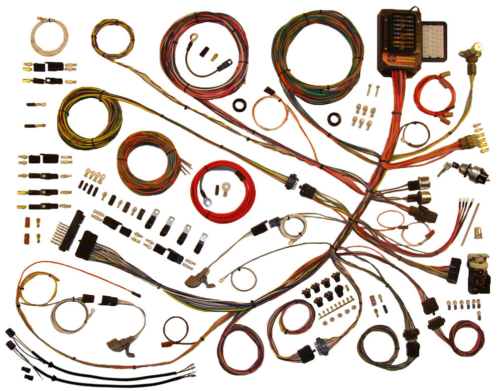 1961-1966 Ford Truck & Econoline Van Wire Harness Upgrade Kit fits painless 