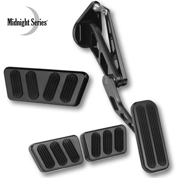 1964-1968 Ford Mustang Gas Pedal Kit with stainless trim 