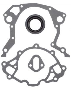 Edelbrock 6991 Timing Cover Gasket And Oil Seal Kit For Sb Ford