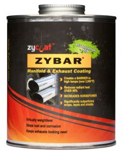 ZYBAR Hi-Temp Manifold and Exhaust Coating with Cast Finish, 32 Oz.