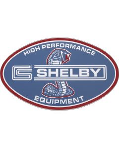 Shelby Performance Equipment Decal, 10" Long x 6-3/8" High