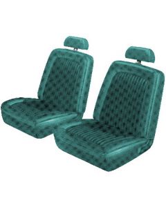 1969 Mustang Standard Low-Back Front Bucket/Rear Bench Seat Covers, Distinctive Industries