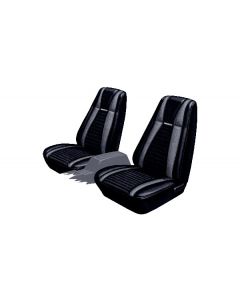 1971-1973 Mustang Mach 1 Hi-Back Front Bucket Seat Covers, Distinctive Industries