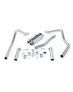 1998-2011 Ranger Street Series Performance Exhaust System - Catalytic Converter Back - With Muffler - V6 3.0L and 4.0L