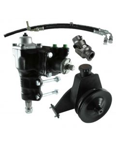 1966-1977 Ford Bronco Power Steering Conversion Kit, 200/250 In-Line 6 With Factory Manual Steering, Borgeson 
