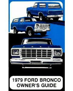 1979 Bronco Owner's Manual