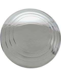 Hub Cap - Smooth Hub 3 Ring- Stainless Steel - 5-3/4 - 1932-1935 Ford Pickup Truck