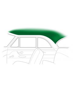 Cloth Headliner - Light Green - 4 Bows - Ford Club Coupe OrFord Business Coupe - Body Styles 72A, 72B, 72C