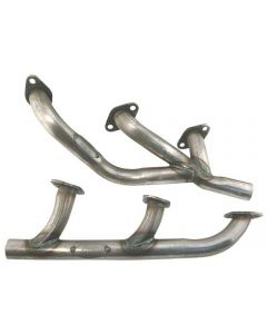 Exhaust Manifold Tube Headers - Steel - Ford Pickup Truck With Ford Flathead V8