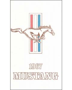 1967 Mustang Owner's Manual, 64 Pages