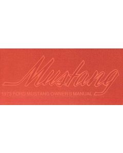 Mustang Owner's Manual - 80 Pages