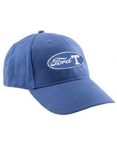 Baseball Cap - Blue - Ford T Script