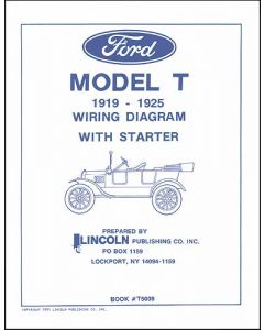 Model T Ford Electrical Wiring Diagram Fold-Out