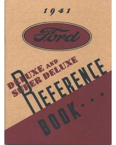 Ford Deluxe & Super Deluxe Reference Book - 64 Pages