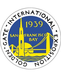 Decal, 1939, Golden Gate International Expo, San Francisco Bay