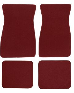Front And Rear Floor Mat Set, Falcon Convertible, 1963-1965
