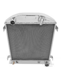 Champion Three Row Aluminum Radiator For 1932 With Chevy Configuration