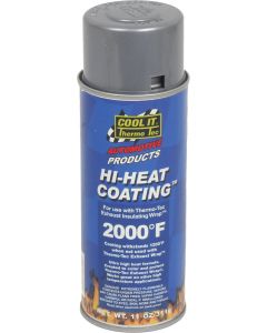 Ford Thunderbird Thermo-Tec Hi-Heat Exhaust Wrap Coating, Aluminum