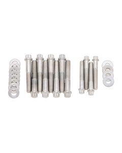 Edelbrock 8574 Plated Intk Bolt Kit For 2171