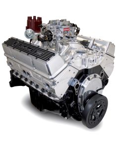 Edelbrock 46401 Crate Engine. 9.0:1 Performer E-Tec No Water Pump; With Polished Intak