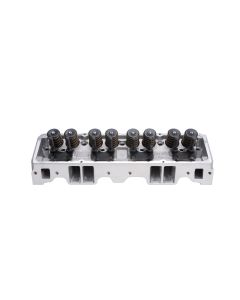 Edelbrock 60895 Cylinder Head; Sbc; Performer Rpm; 64Cc; Straight Spark Plug; For Hydraulic Roll