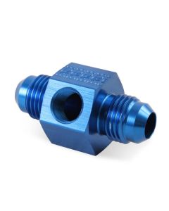  -6AN Inline Fuel Gauge Adapter -6AN Male to 3/8" NPT 1/8" NPT in Hex