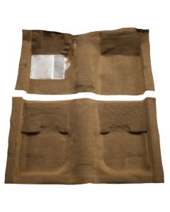 1969-1970 Mustang Fastback Molded Nylon Carpet Set with Mass Backing for Cars without Fold Down Rear Seat