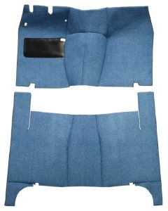 1955-1956 Mainline 4DR Sedan Complete Carpet, Cut & Sewn | Loop Material