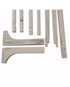 Model T Ford Body Wood Kit - Complete With Seat Frames Built As Units - Coupe