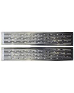 Model T Ford Running Boards - Sheet Metal - Staggered Rib Style - 100% Authentic