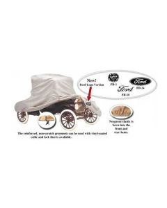 Car Cover, Poly Cotton, With Logo, Sedan and Touring, 1909-1927