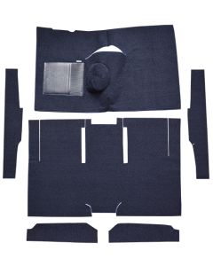 1960-1965 Falcon 2DR Sedan Complete Carpet, Cut & Sewn 4spd Trans Bucket Seat | Loop Material