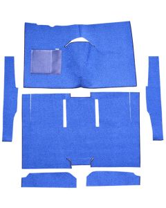 1960-1965 Falcon 2DR Sedan Complete Carpet, Cut & Sewn Auto Trans Bucket Seat | Loop Material