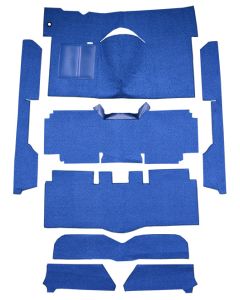 1963-1965 Mercury Comet 2DR Convertible Complete Carpet, Cut & Sewn Auto Trans Bucket Seat | Loop Material