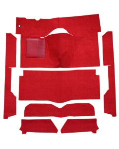 1963-1965 Falcon 2DR Convertible Complete Carpet, Cut & Sewn Bench Seat | Loop Material