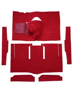 1963-1965 Falcon 2DR Hardtop Complete Carpet, Cut & Sewn 4spd Trans Bucket Seat | Loop Material