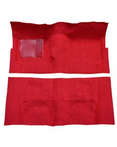 1963-1964 Galaxie 2DR Fastback Complete Carpet, Molded w/ Mass Backing 4spd Trans | Loop Material