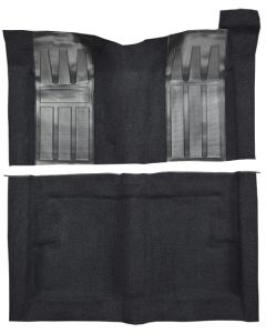 1969-1970 Ranchero GT Complete Carpet, Molded w/ Mass Backing Auto Trans | Loop Material