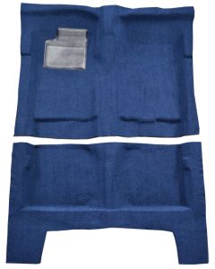 1967-1969 Thunderbird 4DR Complete Carpet, Molded w/ Mass Backing | w/o Console Loop Material