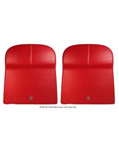 1967 Corvette Deluxe Seat Backs-Black