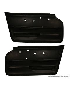 1967 Corvette Standard Door Panels, Coupe-Dark Green